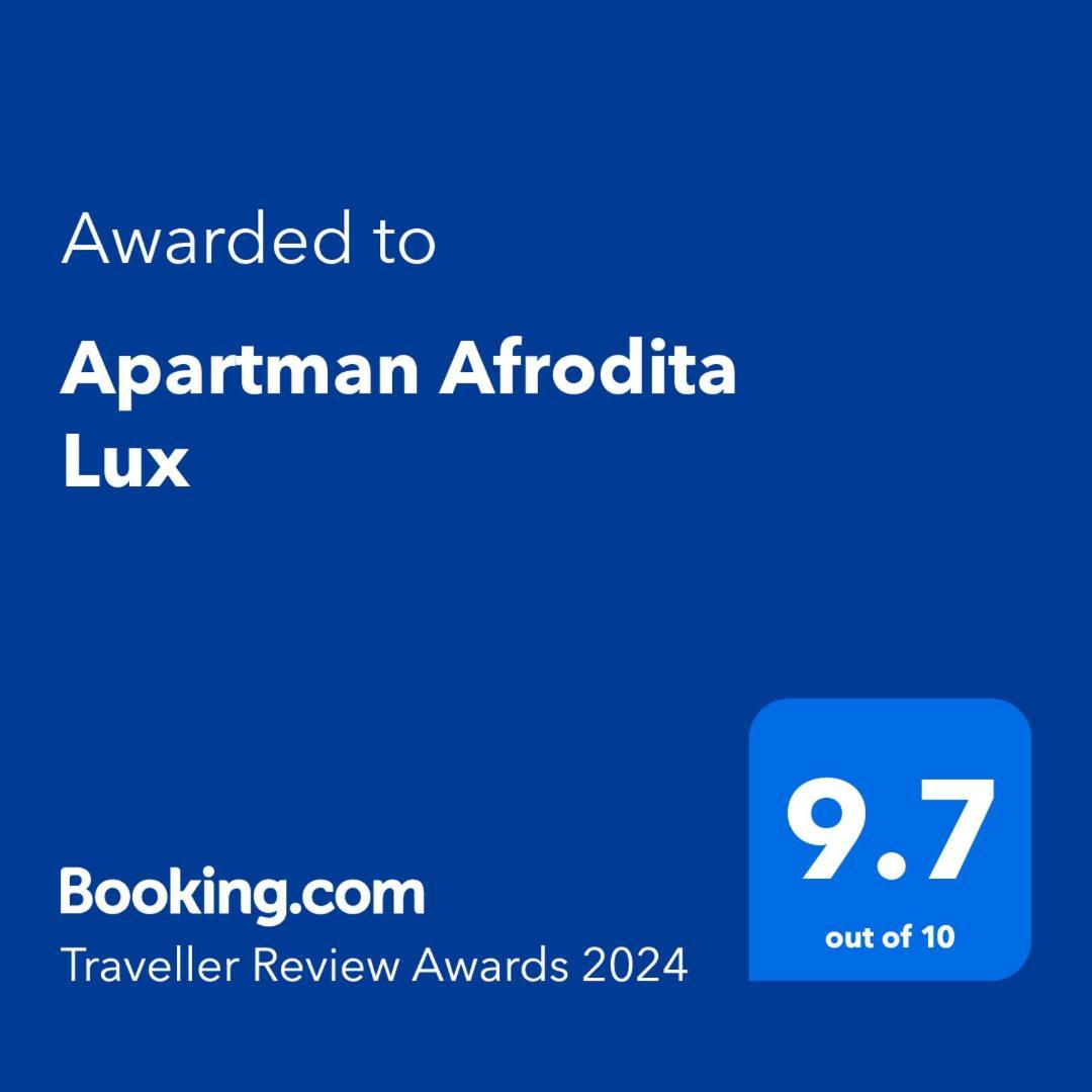 Apartman Afrodita Lux 1 Ni Exteriör bild
